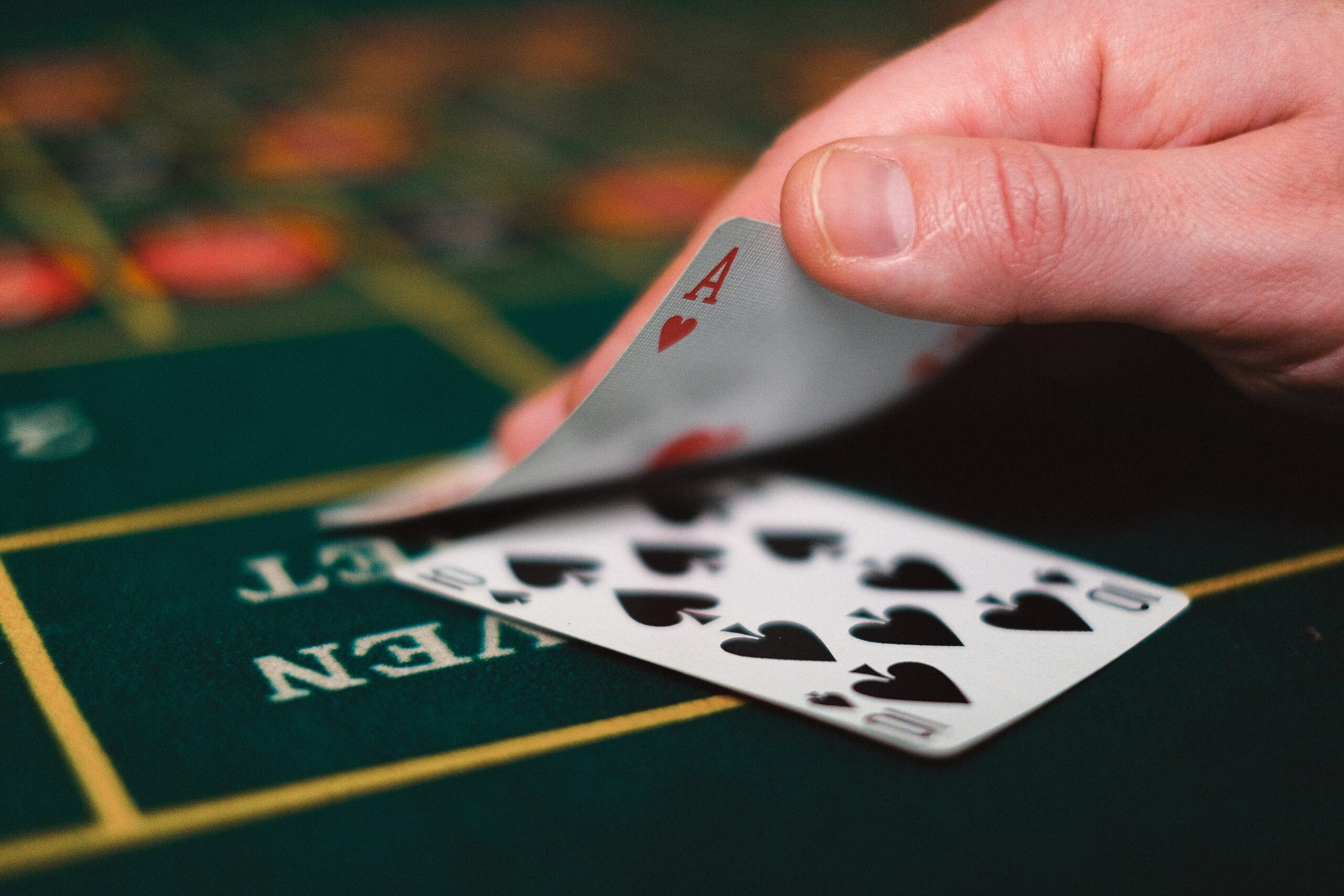 Blackajack no cassino Online